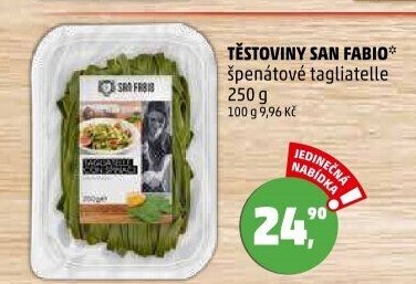 Těstoviny chlazené San Fabio
