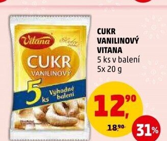 Vanilínový cukr Vitana