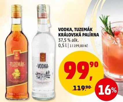 Vodka Královská palírna