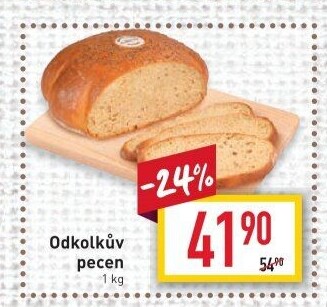 Chléb Odkolkův pecen Odkolek