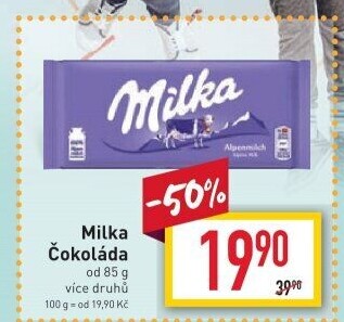 Čokoláda Milka