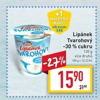 Dezert Lipánek tvarohový Madeta
