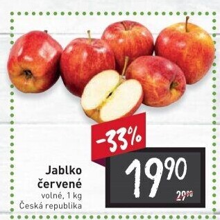 Jablka červená