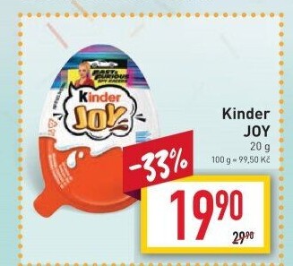 Kinder Joy s překvapením
