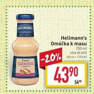 Omáčky k masu Hellmann'