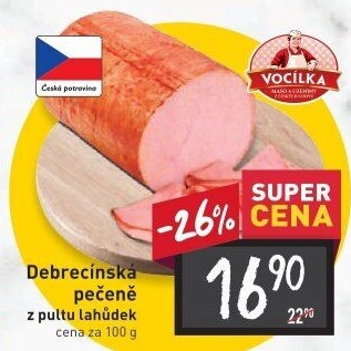 Pečeně debrecínská Vocílka