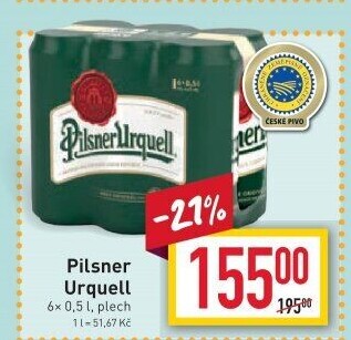 Pivo Pilsner Urquell