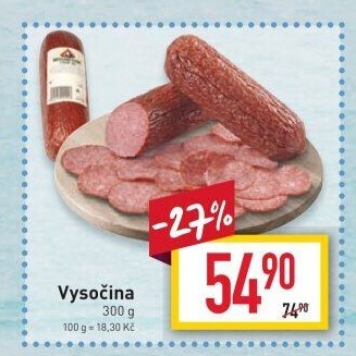 Salám Vysočina Kostelecké uzeniny