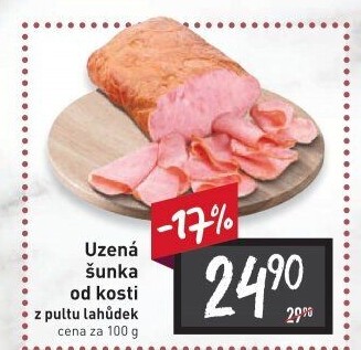 Šunka uzená od kosti