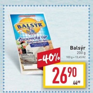 Sýr Balsýr Mlékárna Žirovnice