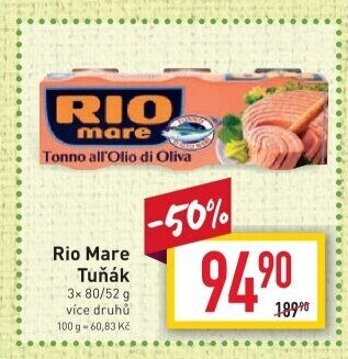 Tuňák Rio Mare