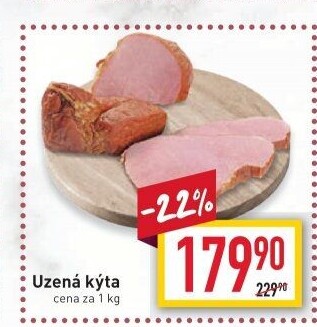 Uzená kýta bez kosti