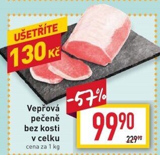 Vepřová pečeně bez kosti