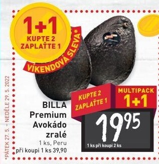 Avokádo Premium Billa