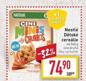 Cereálie Nestlé