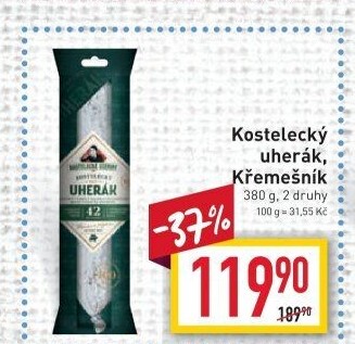 Salám Uherák kostelecký Kostelecké uzeniny