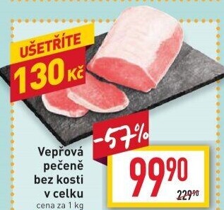 Vepřová pečeně bez kosti