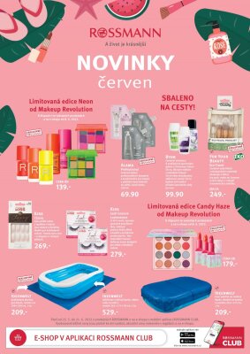 akční leták ROSSMANN drogerie 25.5.2022-21.6.2022