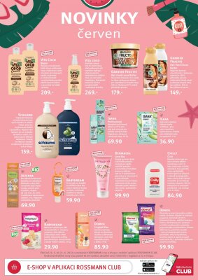 akční leták ROSSMANN drogerie 25.5.2022-21.6.2022