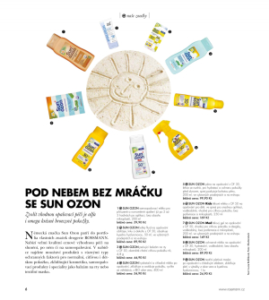 akční leták ROSSMANN drogerie 25.5.2022-31.8.2022