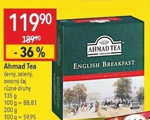 Čaj černý Ahmad Tea