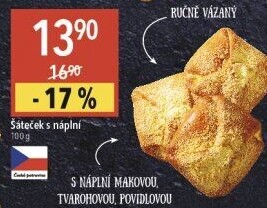 Šáteček s náplní