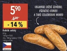 Selský rohlík