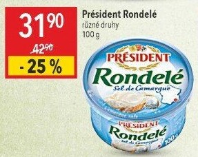 Sýr termizovaný Rondelé President