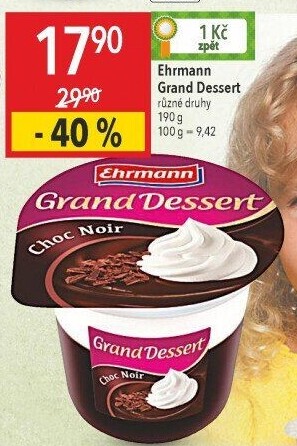 Dezert Grand Dessert Ehrmann