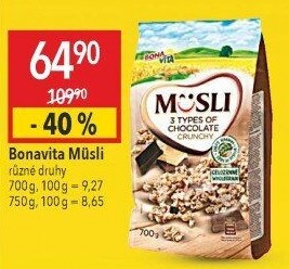 Müsli zapékané Bonavita