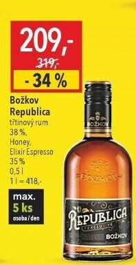 Rum Republica Exclusive Božkov