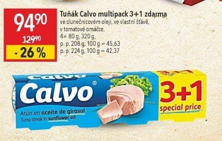 Tuňák v oleji Calvo