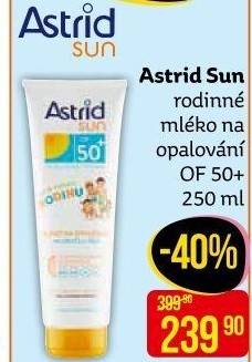 Mléko na opalování OF 50 + Astrid Sun