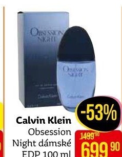 Parfémovaná voda dámská Obsession Night Calvin Klein