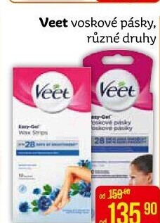 Pásky depilační Veet