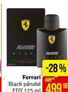Toaletní voda pánská Black Ferrari