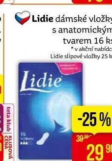 Vložky dámské Lidie
