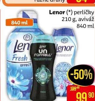 Vonné perličky do pračky Lenor