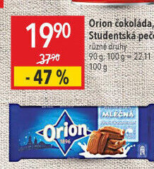 Čokoláda Orion