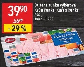 Šunka dušená výběrová LE&amp
