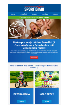 akční leták Sportisimo 26.5.2022-31.5.2022