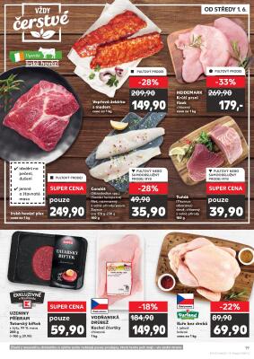 akční leták Kaufland 1.6.2022-7.6.2022