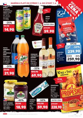 akční leták Kaufland 1.6.2022-7.6.2022