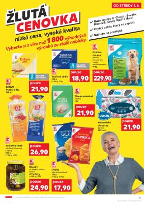 akční leták Kaufland 1.6.2022-7.6.2022