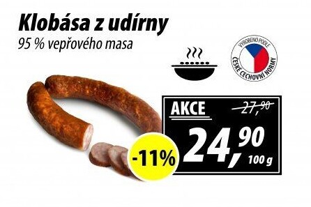 Klobása z udírny