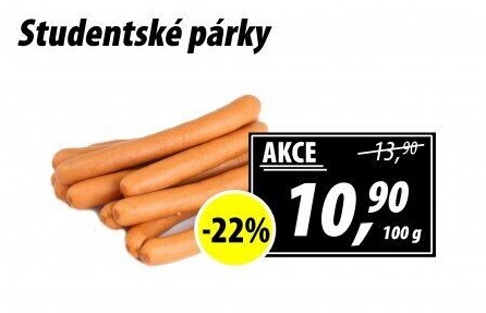 Párky studentské