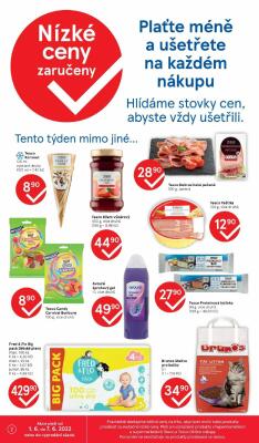 akční leták Tesco 1.6.2022-7.6.2022