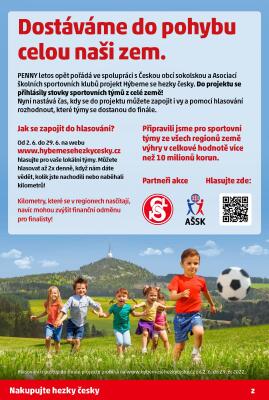 akční leták Penny Market 2.6.2022-8.6.2022