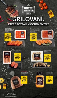 akční leták Tesco 1.6.2022-7.6.2022