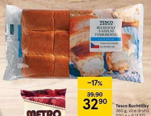 Buchtičky české Tesco